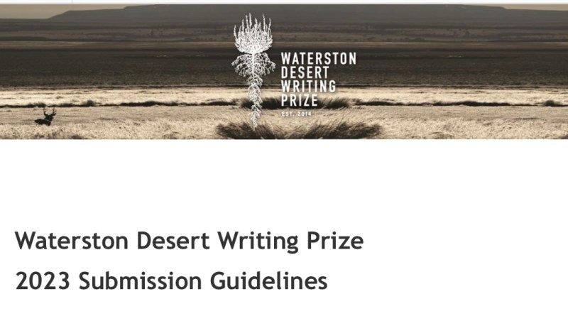 The Waterston Desert Prize 2023