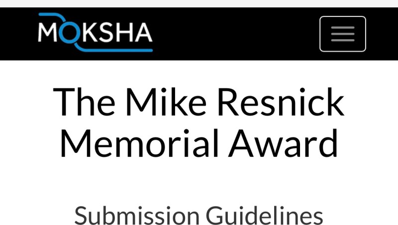 The Mike Resnick Memorial Award 2022