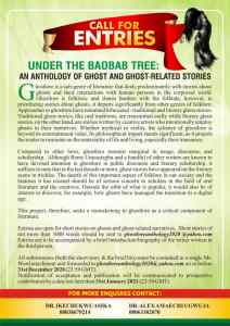 Under the Baobab Tree Anthology 