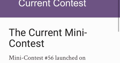 The Current Mini-Contest