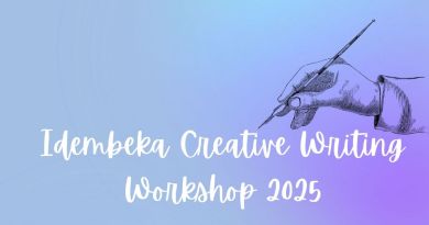 Idembeka Creative Writing Workshop 2025 / How To Apply