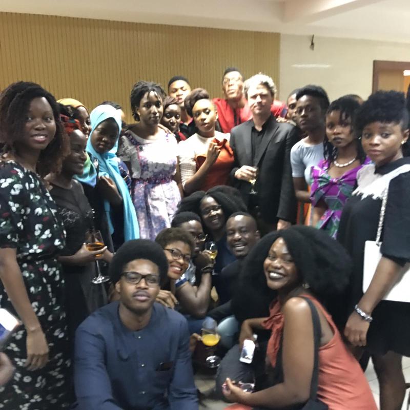 Participants Of The Purple Hibiscus Creative Writing Workshop 2018