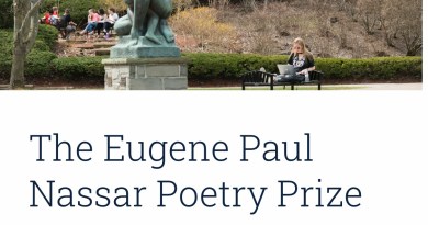 the Eugene Paul Nassar Poetry Prize