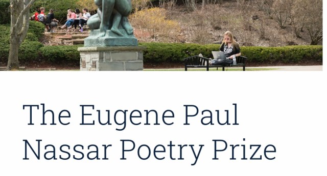 the Eugene Paul Nassar Poetry Prize