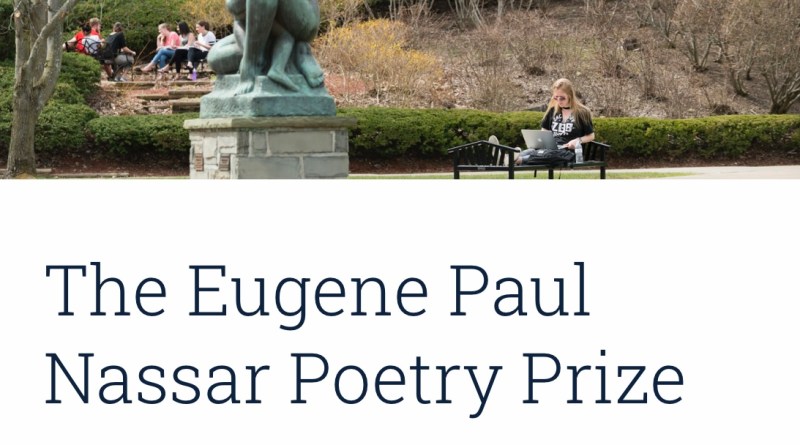 the Eugene Paul Nassar Poetry Prize