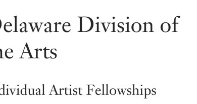 the Delaware Division of the Arts Individual Artist Fellowships