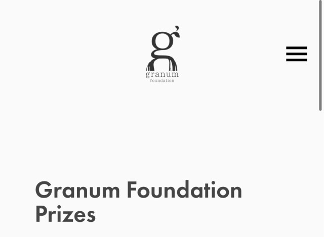 Granum Foundation Prize