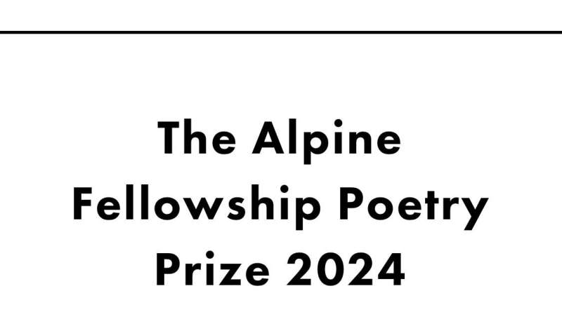 Alpine Fellowship Poetry Prize