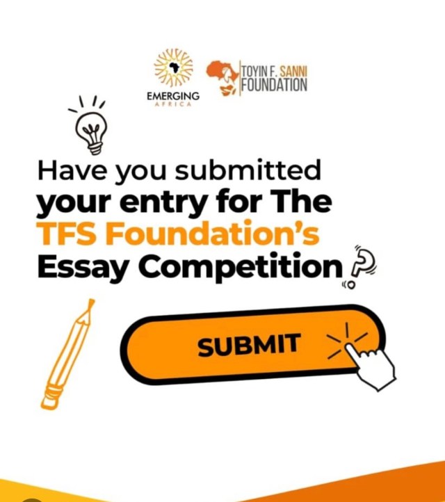 Toyin F. Sanni Foundation Essay Writing Competition