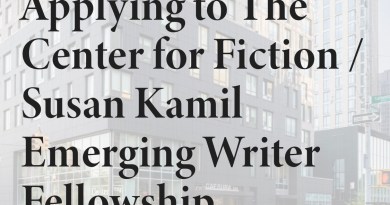 The Center for Fiction / Susan Kamil Emerging Writer Fellowship