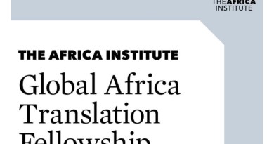 the Global Africa Translation Fellowship