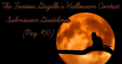 The Furious Gazelle’s Halloween Contest/ Submission Guidelines (Pay: $50)