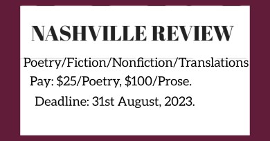 Nashville Review Submissions