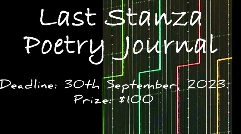 How To Submit to Last Stanza Poetry Journal