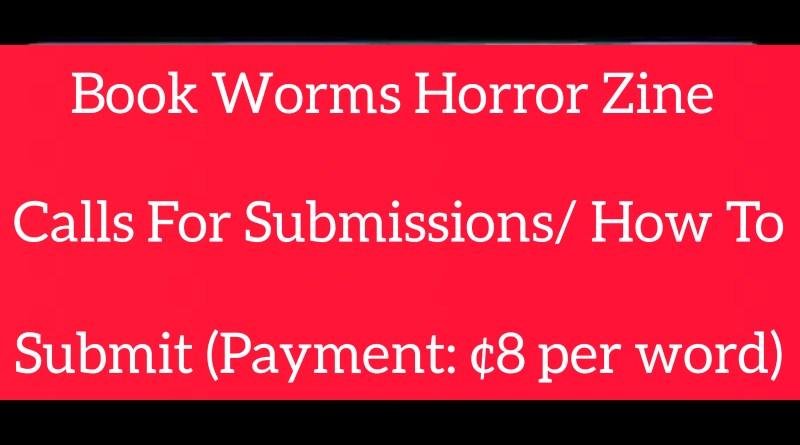 Book Worms Horror Zine Calls For Submissions