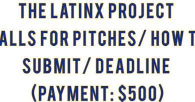 Submission information for The Latinx Project