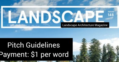 Submission information for Landscape Architecture Magazine