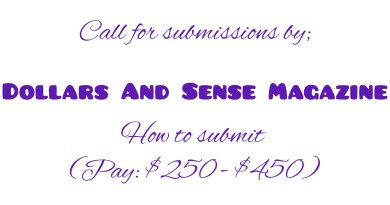 Submission information for Dollars and Sense Magazine