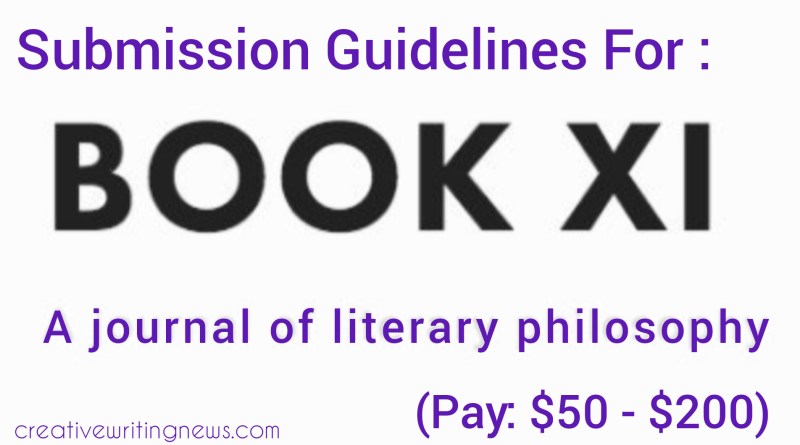 Book XI Literary Journal is accepting submissions