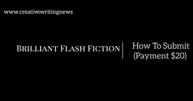 Brilliant Flash Fiction Is Accepting Submissions/ How To Submit (Payment: $20)