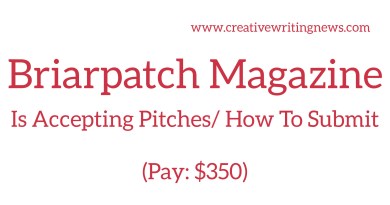 Briarpatch Magazine Is Accepting Pitches/ How To Submit (Pay: $350)