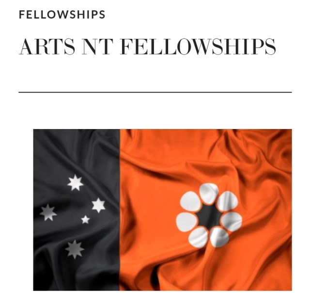 Arts NT Fellowships, Logo. 