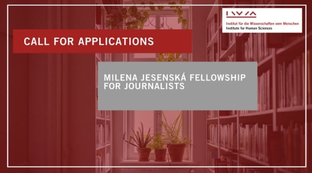 Milena Jesenká Fellowship Program call for applications Logo