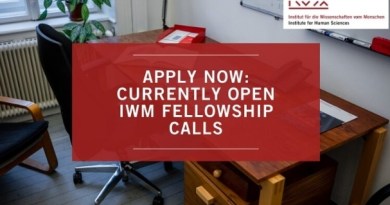 Józef Tischner Fellowships call for applications flyer