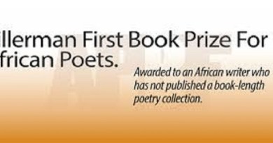 Sillerman First Book Prize for African Poets