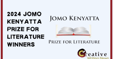 2024 Jomo Kenyatta Prize for Literature winners