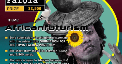 Toyin Falola Prize 2021