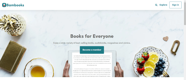 Bambooks Publishing Site is a Large Library for Books is also one of the okadabooks alterantives