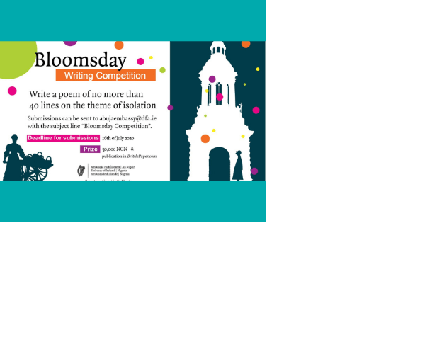 Bloomsday Poetry Writing Competition 2020 