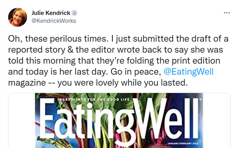 Eating Well Magazine 