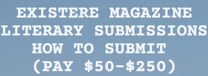 Existere Magazine Literary Submissions