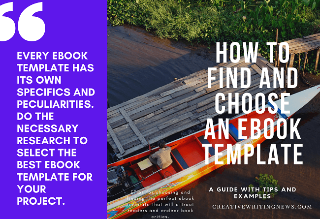 How to choose an ebook template