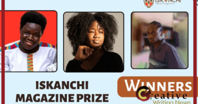 Winners of the Iskanchi Magazine Prize