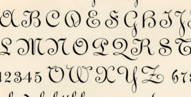 Old English Font