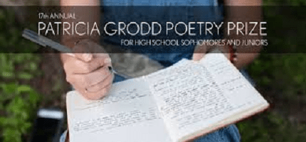 The Patricia Grodd Poetry Prize for Young Writers