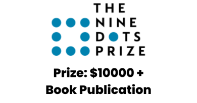 The Nine Dots Prize 2023/2024