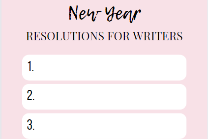 Resolutions for Writers