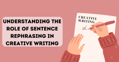 Sentence Rephrasing in Creative Writing