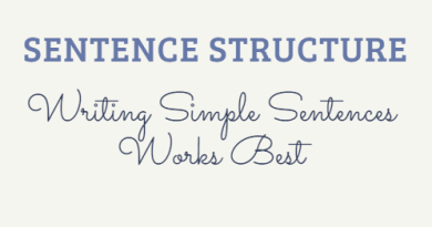 Sentence Structure