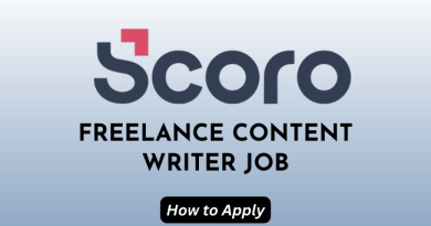 Scoro Freelance Content Writer Job