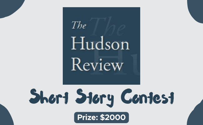 Hudson Review Short Story Contest