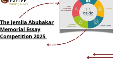 The Jemila Abubakar Memorial Essay Competition 2025, Flyer.