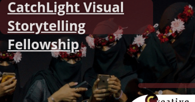 CatchLight Visual Storytelling Fellowship, Flyer. Creative Writing News.