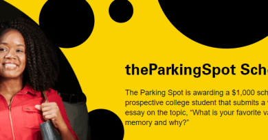 the parking spot travel writing scholarship